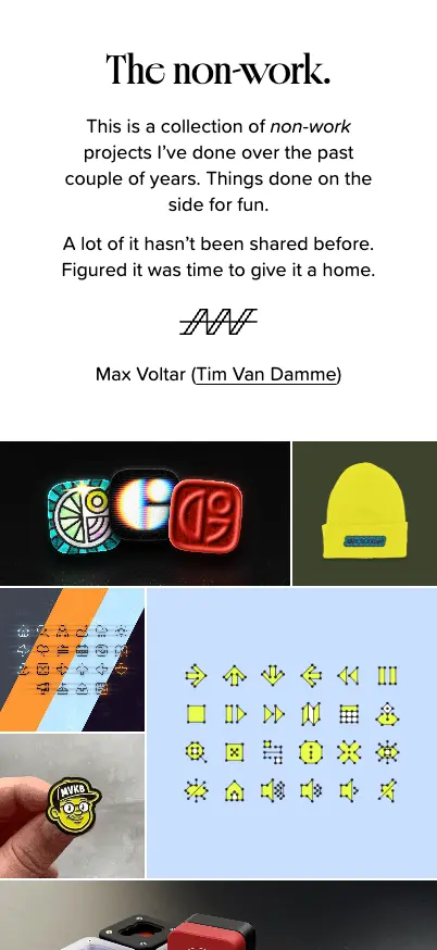Max Voltar • The non-work. mobile screenshot