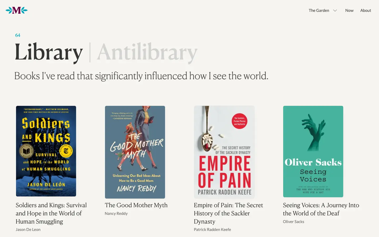 Library of Maggie Appleton desktop screenshot