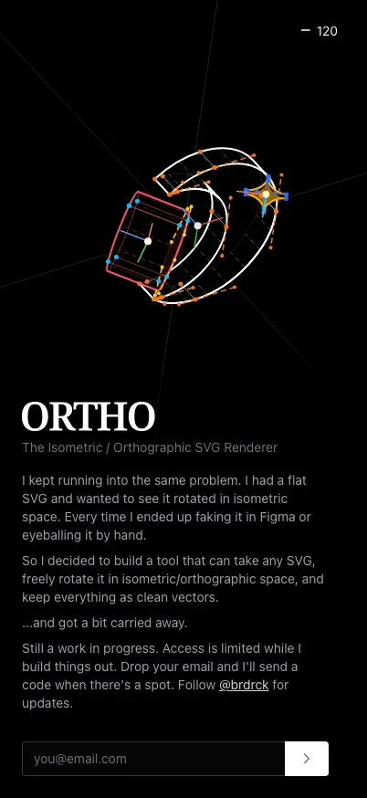 Ortho mobile screenshot