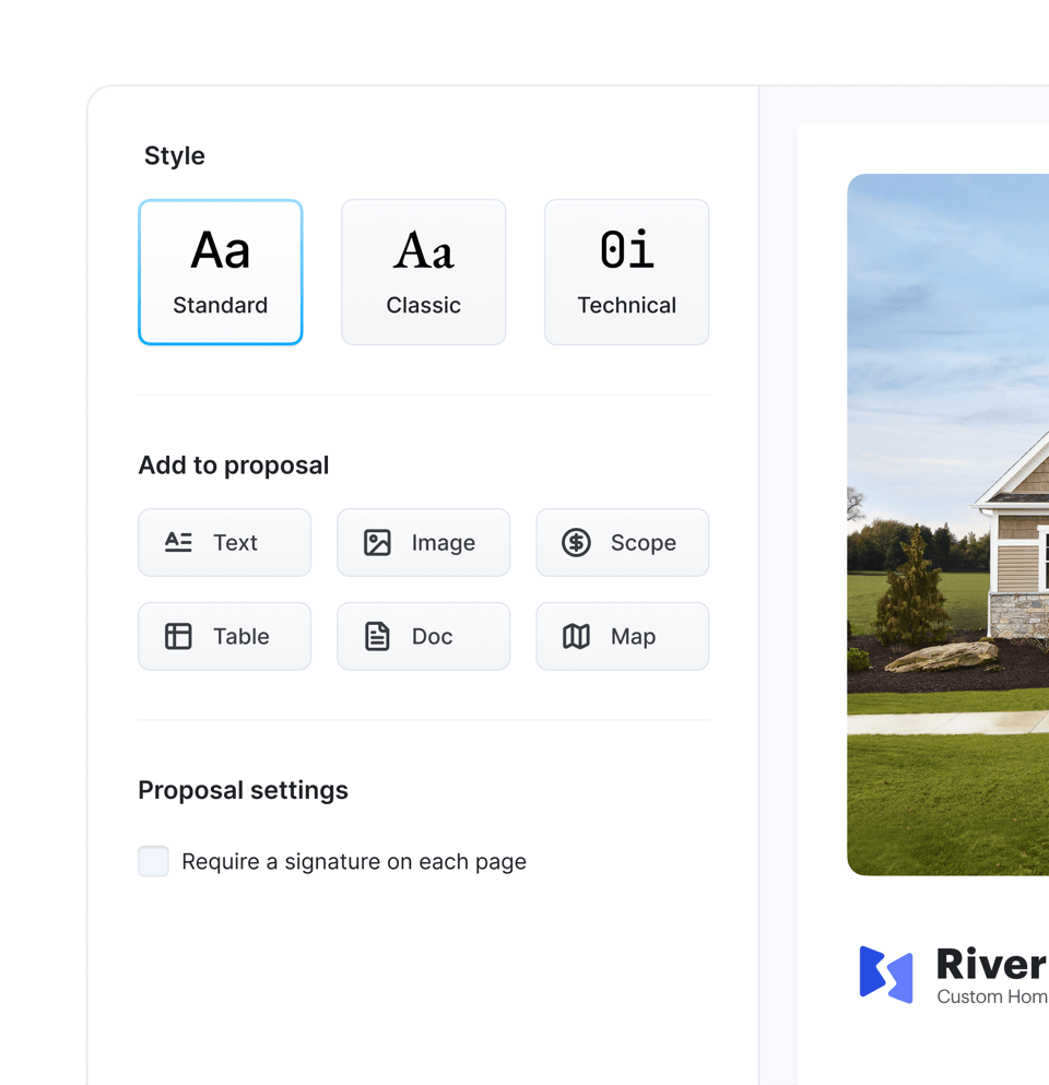 Simpler proposal tools