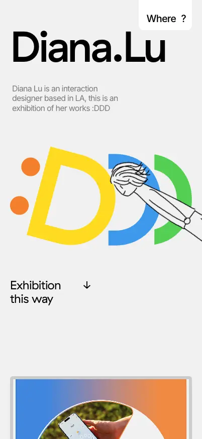 Diana Lu mobile screenshot