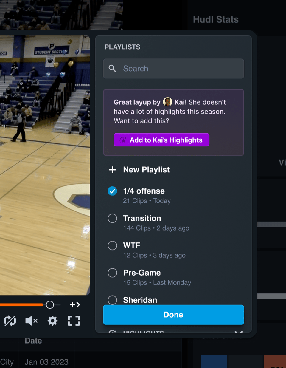 Clipping and playlists