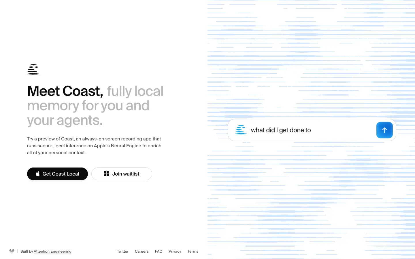 Coast desktop screenshot