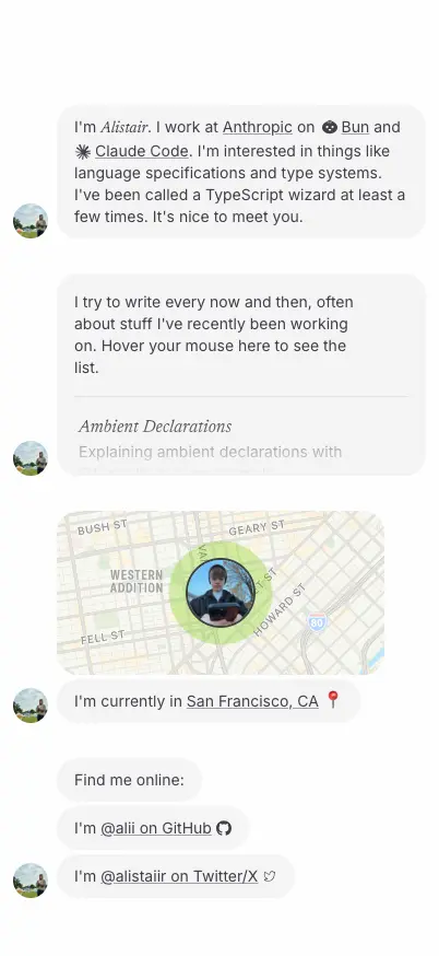 Alistair Smith mobile screenshot